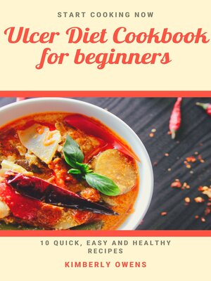 cover image of Ulcer Diet Cookbook for Beginners
